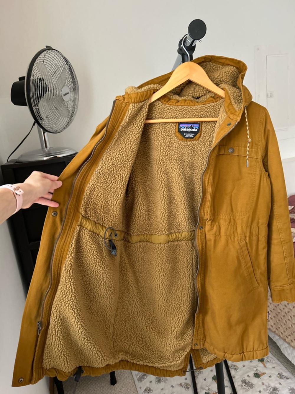 Patagonia Prairie Dawn Parka Barn Chore Coat Jacket Women’s Small